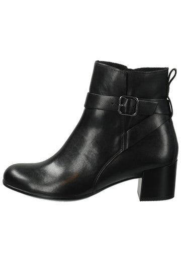 ecco Stiefelette Leder Schwarz