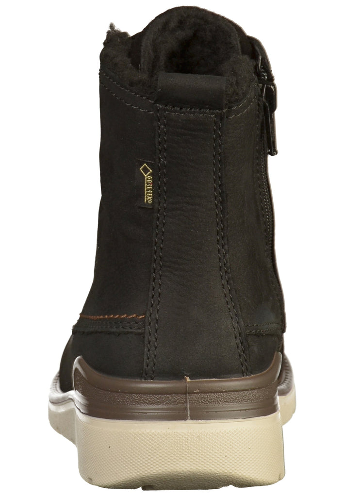 ecco Stiefelette Leder Schwarz