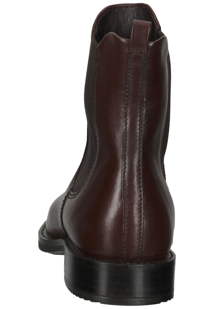 ecco Stiefelette Leder/Textil Braun