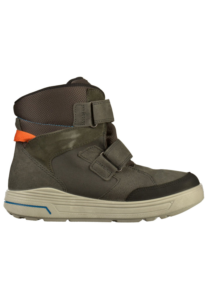 ecco Stiefelette Leder/Textil Grau