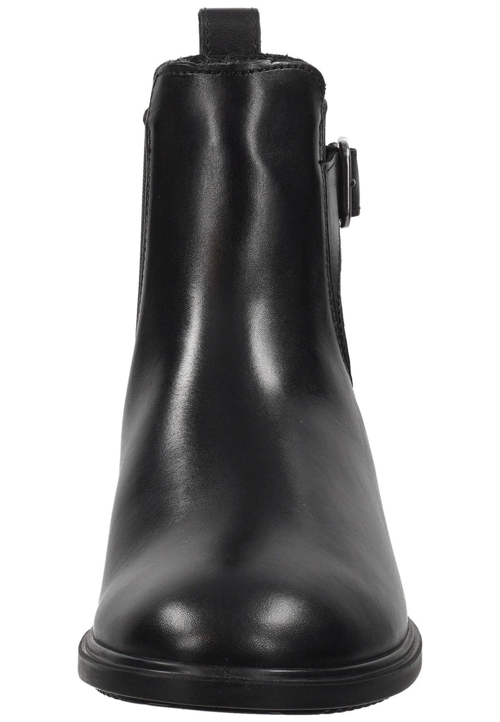 ecco Stiefelette Leder/Textil Schwarz