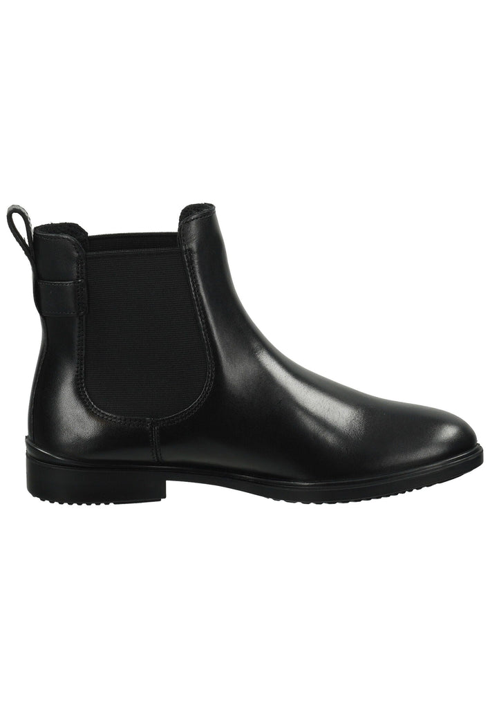 ecco Stiefelette Leder/Textil Schwarz