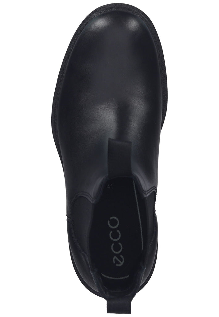 ecco Stiefelette Leder/Textil Schwarz