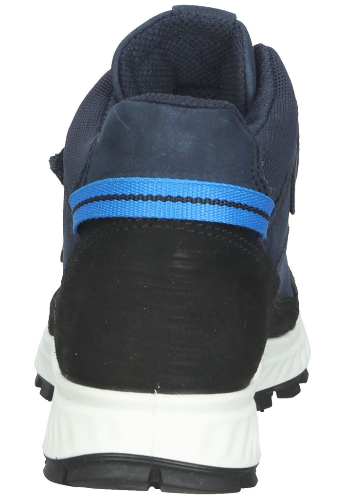 ecco Stiefelette Nubukleder Blau/Schwarz