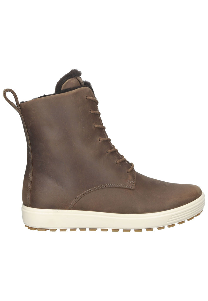 ecco Stiefelette Nubukleder Dunkelbraun Warmfutter