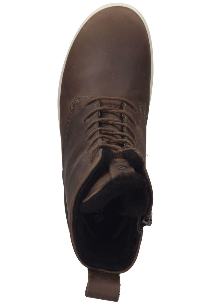 ecco Stiefelette Nubukleder Dunkelbraun Warmfutter