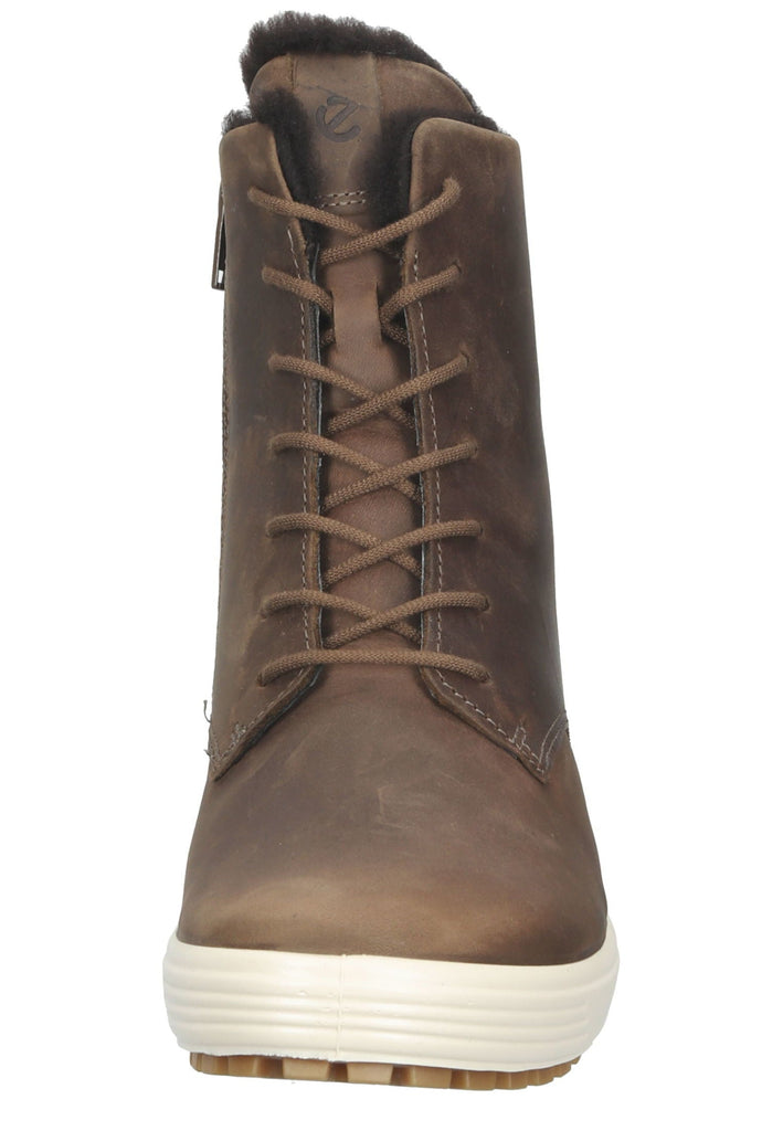 ecco Stiefelette Nubukleder Dunkelbraun Warmfutter