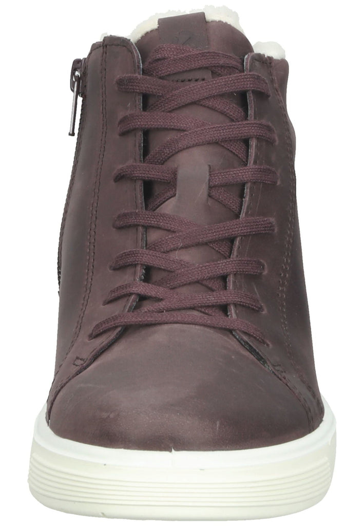 ecco Stiefelette Nubukleder Dunkelrot Warmfutter