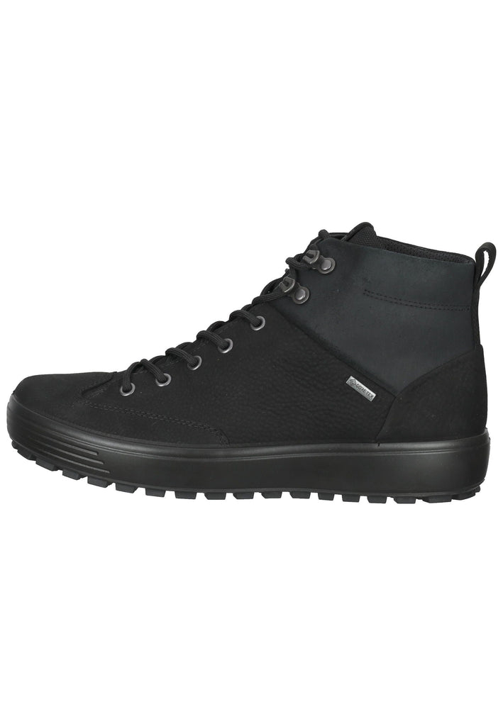 ecco Stiefelette Nubukleder Schwarz