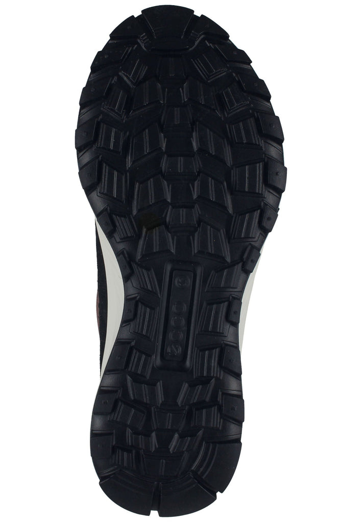 ecco Stiefelette Nubukleder Schwarz/Rosa