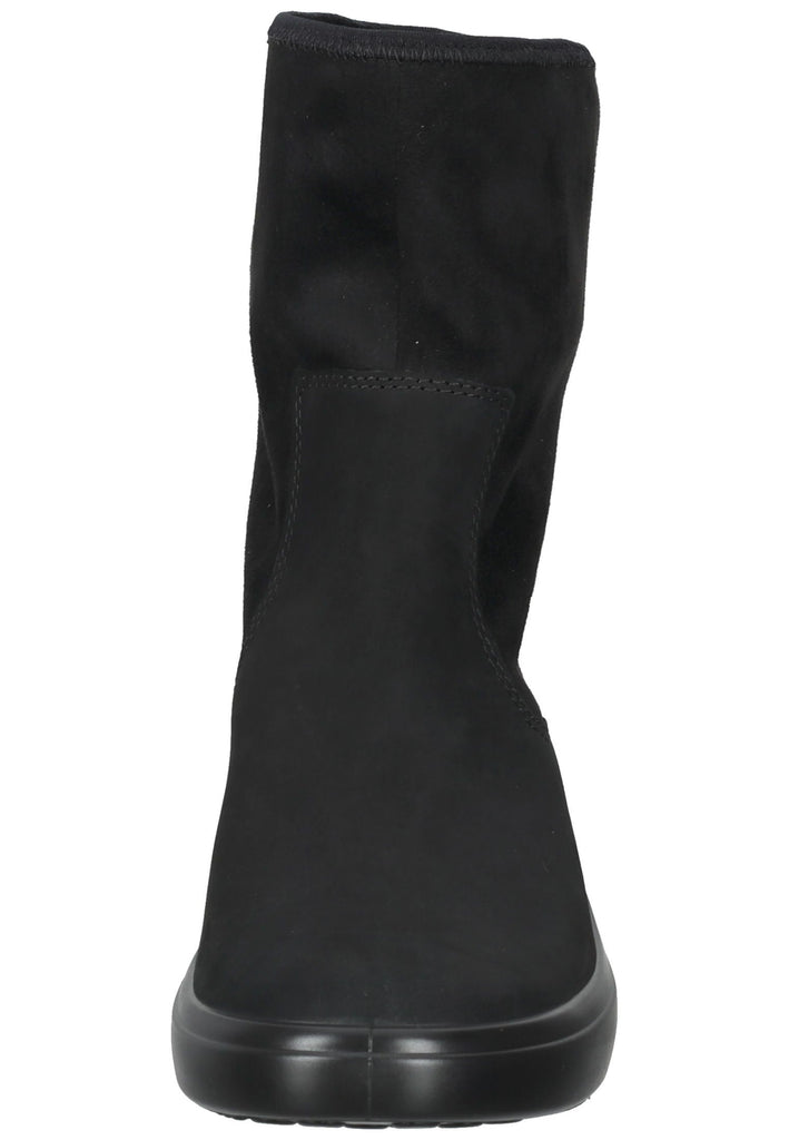 ecco Stiefelette Textil Schwarz