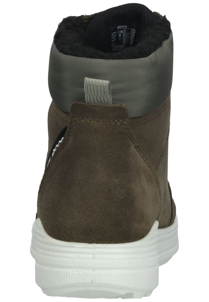 ecco Stiefelette Veloursleder Dunkelgrün Warmfutter