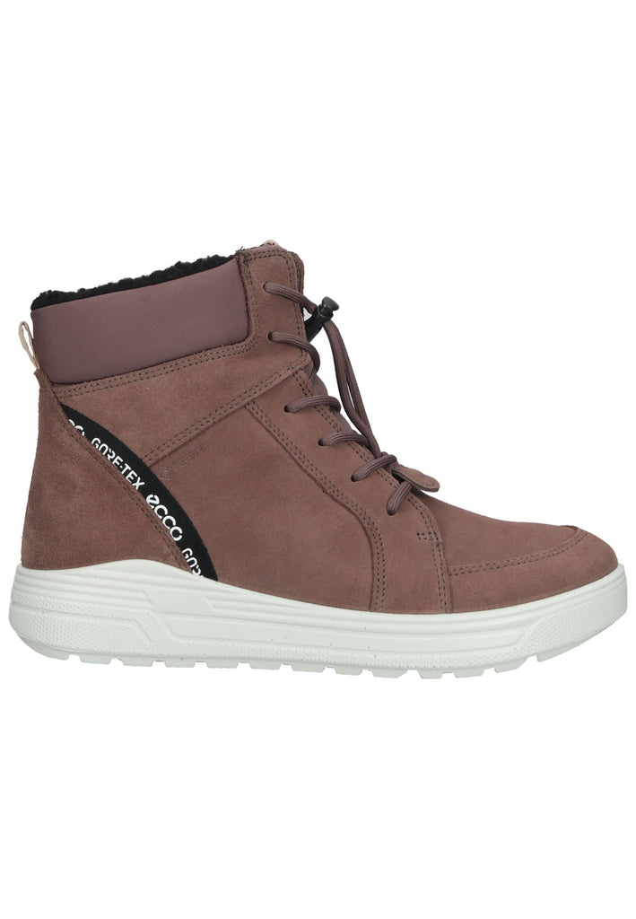 ecco Stiefelette Veloursleder Purple Warmfutter
