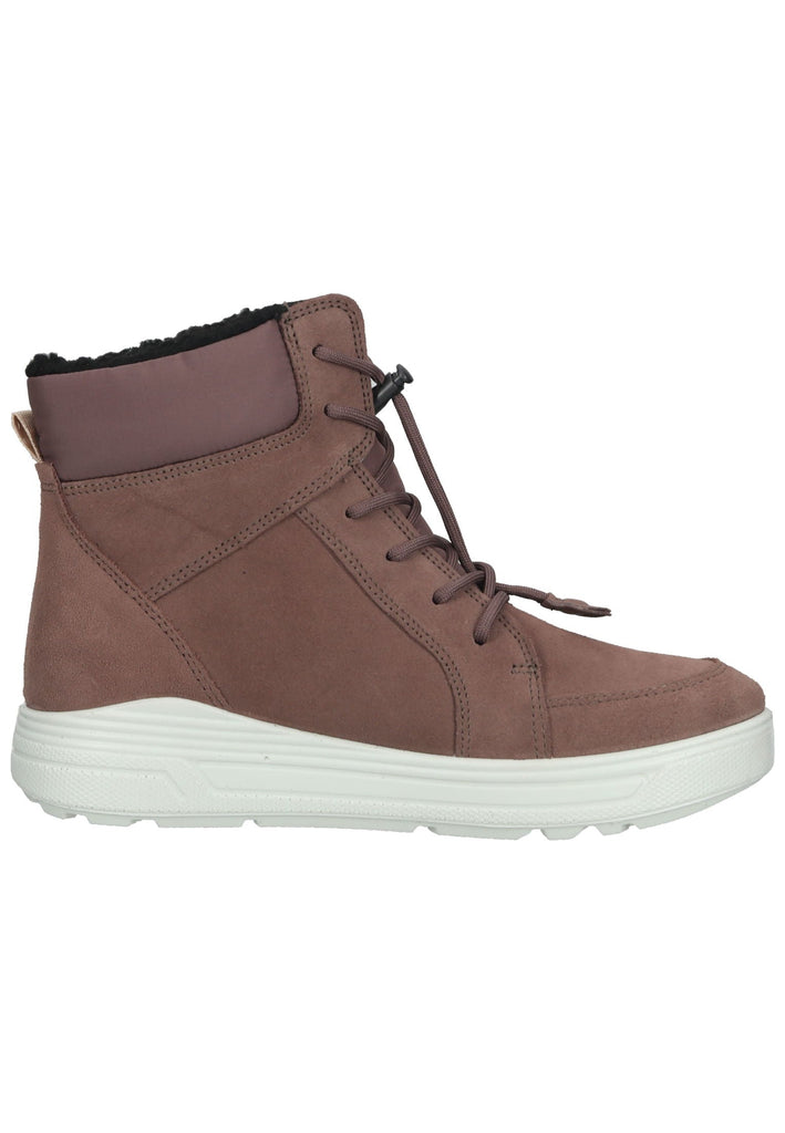ecco Stiefelette Veloursleder Purple Warmfutter