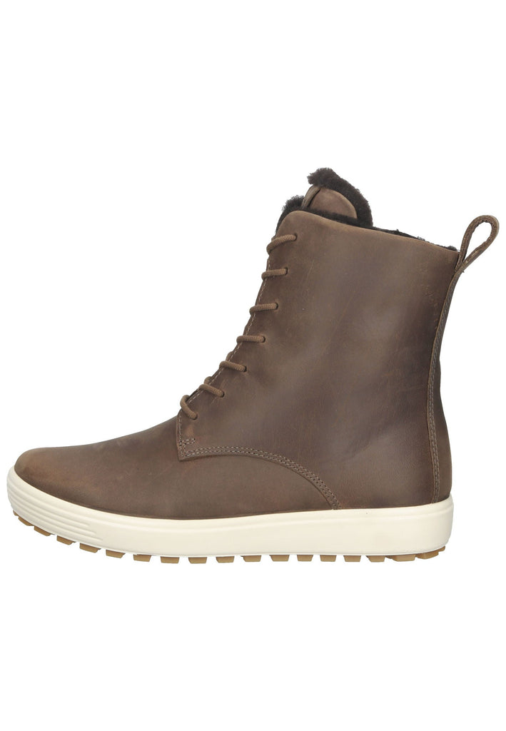 Stiefeletten ecco Stiefelette Nubukleder Dunkelbraun Warmfutter