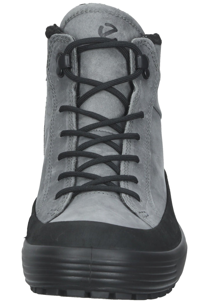 Stiefeletten ecco Stiefelette Nubukleder Schwarz/Grau Warmfutter