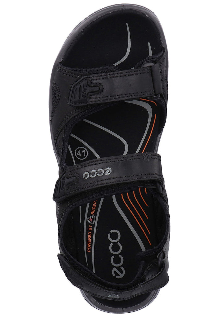 ecco Wanderschuhe Leder Schwarz