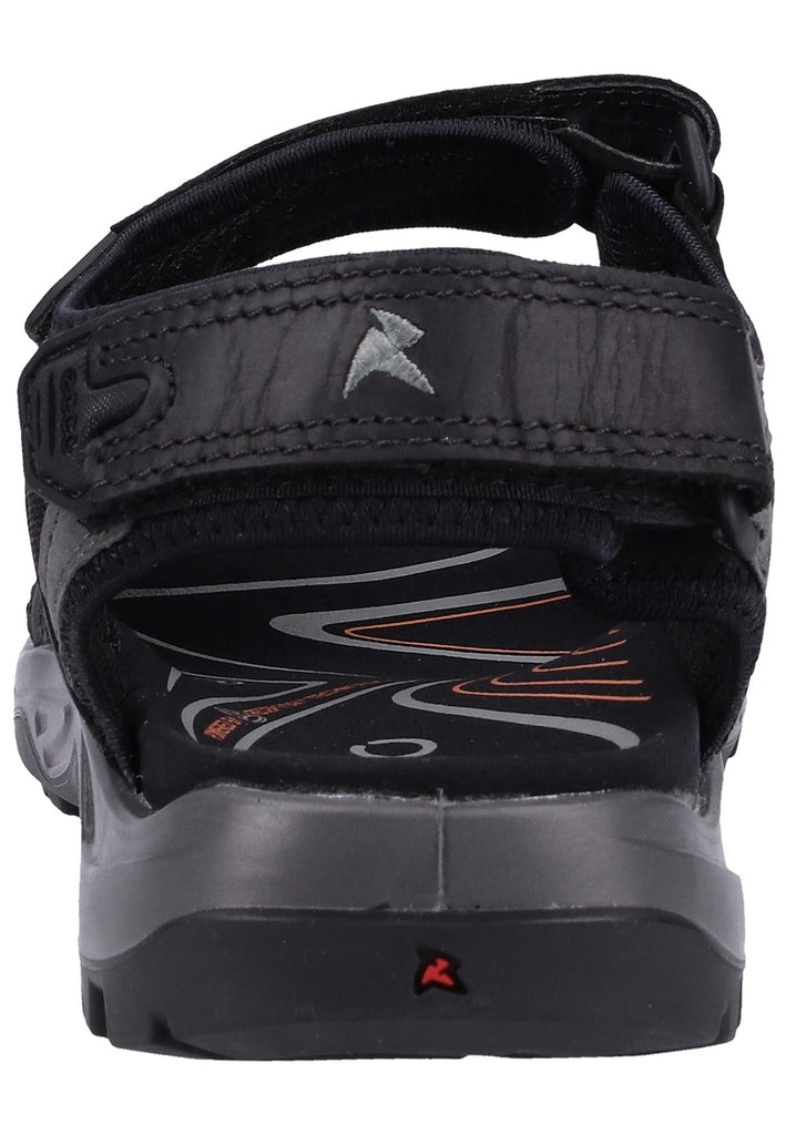 ecco Wanderschuhe Leder Schwarz