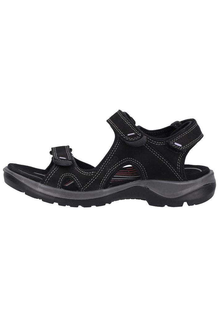 ecco Wanderschuhe Leder Schwarz