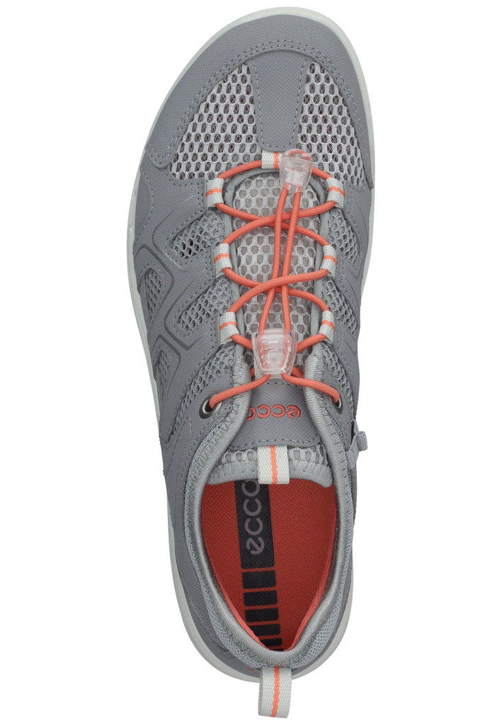 ecco Wanderschuhe Lederimitat Grau