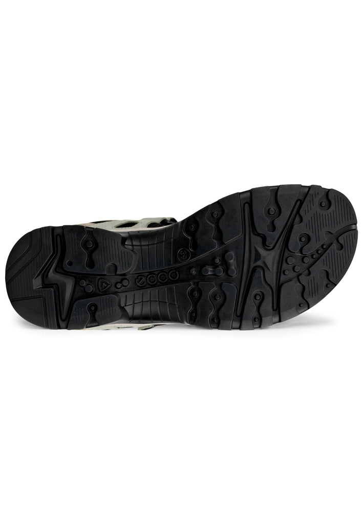 ecco Wanderschuhe Nubukleder Grün/Beige