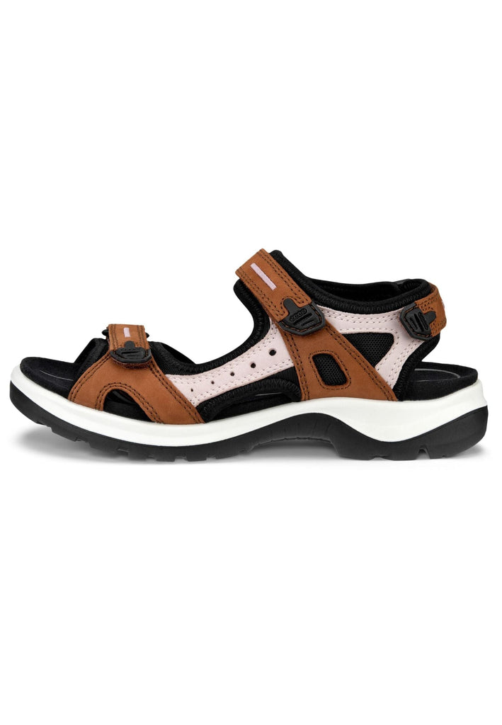 ecco Wanderschuhe Nubukleder Rot Kombi