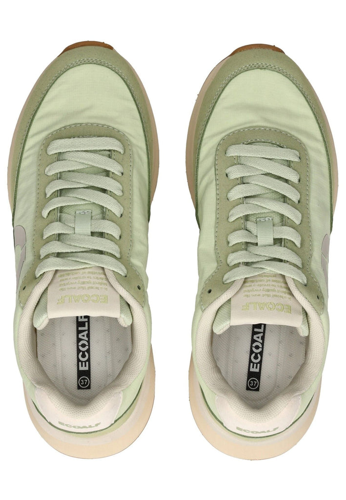 Ecoalf Sneaker Lederimitat Hellgrün
