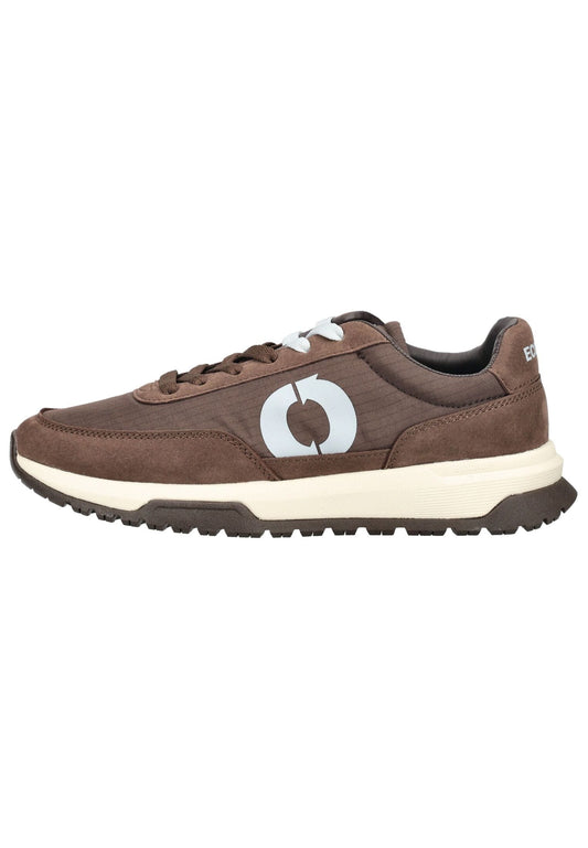 Ecoalf Sneaker Lederimitat/Textil Dunkelbraun