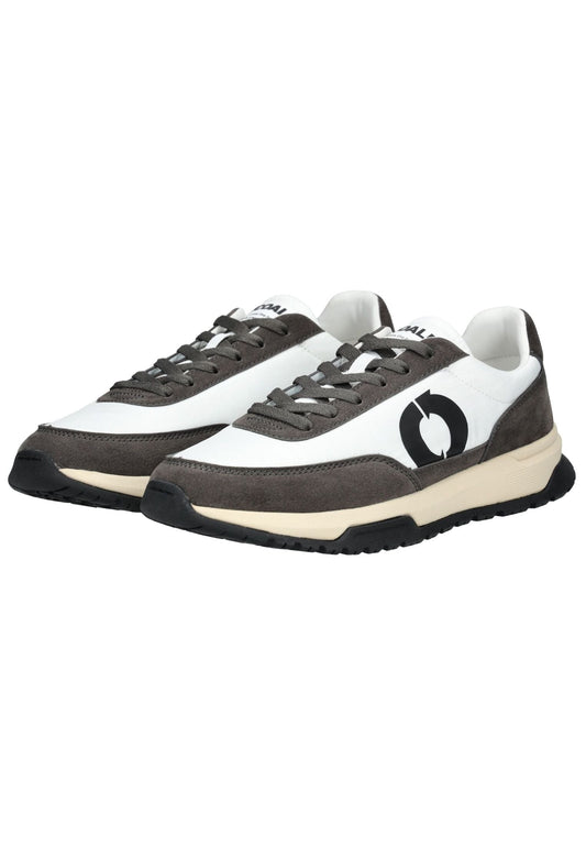 Ecoalf Sneaker Textil Braun/Weiß