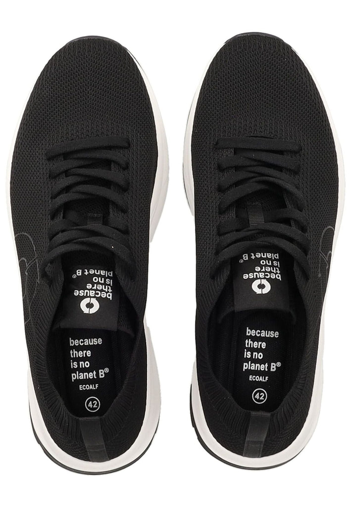 Ecoalf Sneaker Textil Schwarz