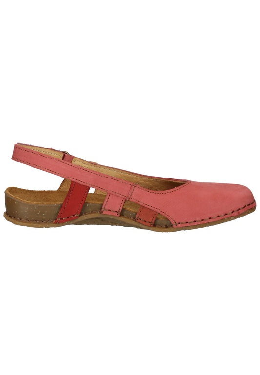 El Naturalista Ballerinas Leder Rosa