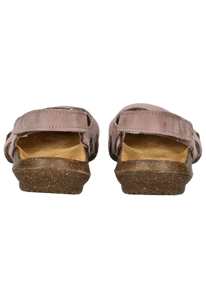 El Naturalista Ballerinas Nubukleder Rosa