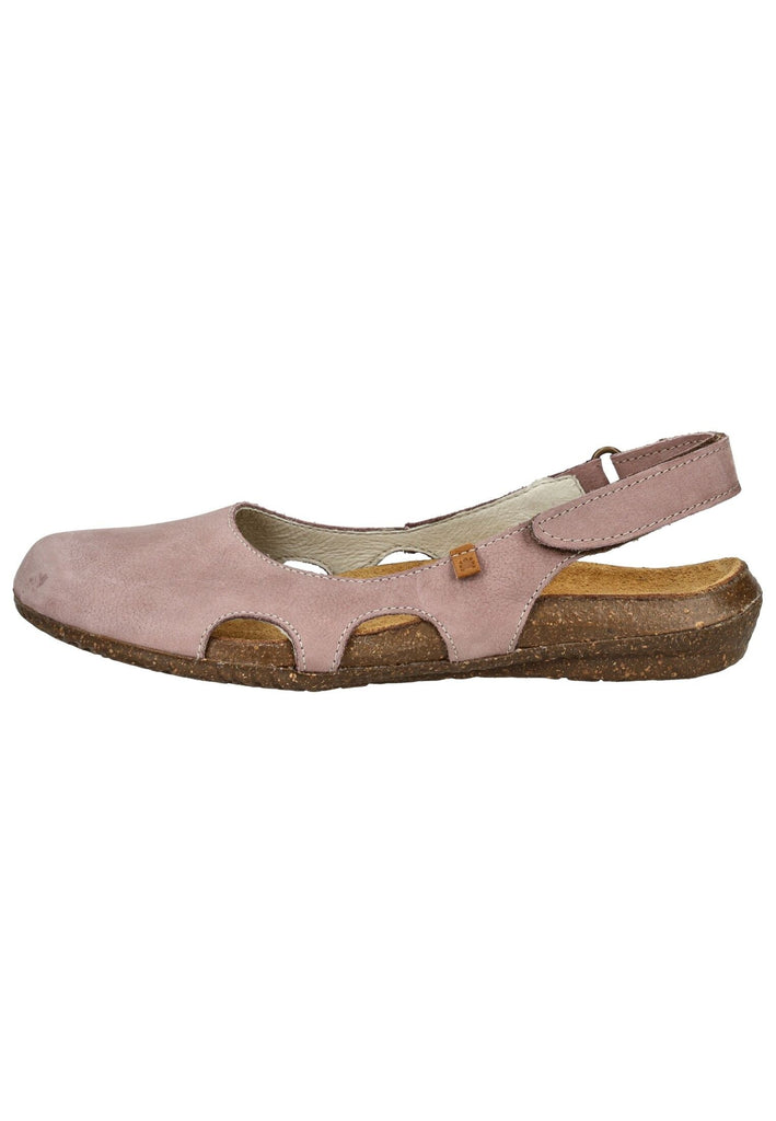 El Naturalista Ballerinas Nubukleder Rosa