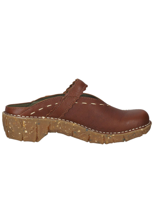 El Naturalista Clogs Leder Braun