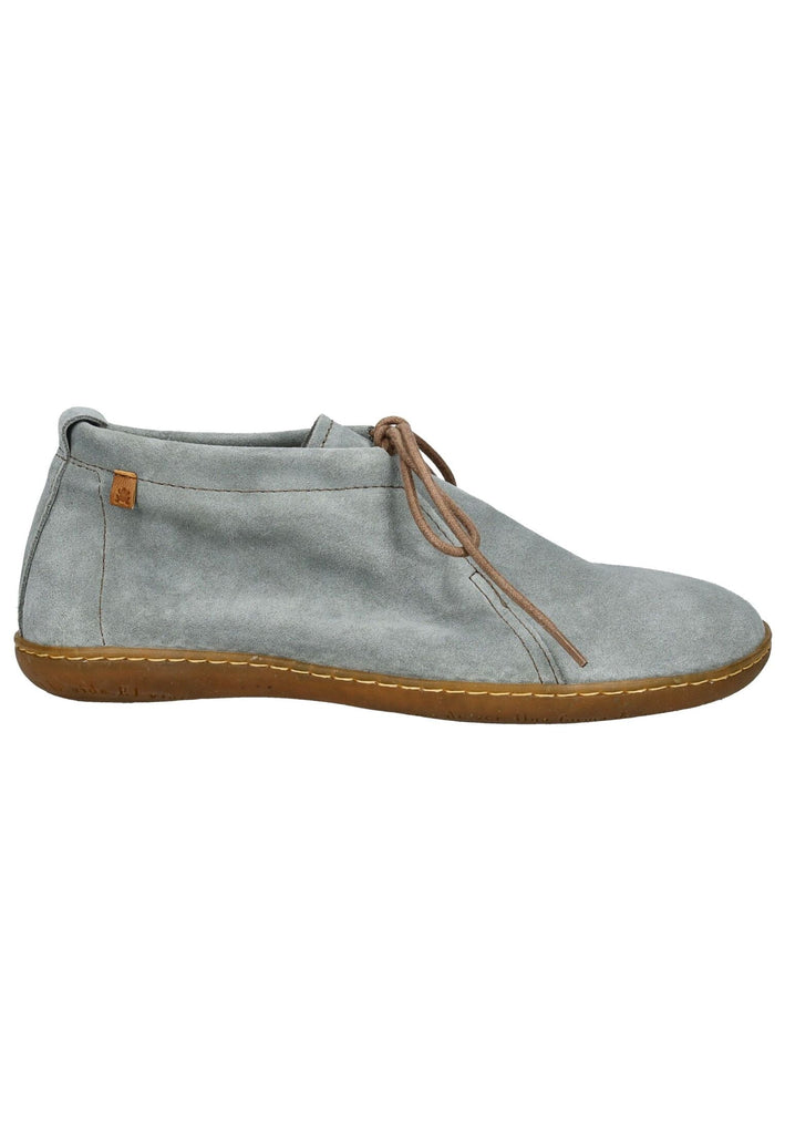 El Naturalista Halbschuhe Veloursleder Blau