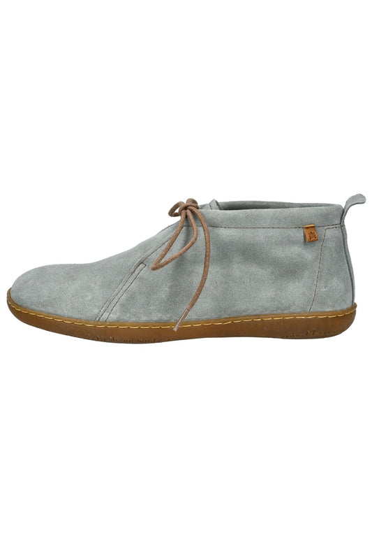 El Naturalista Halbschuhe Veloursleder Blau