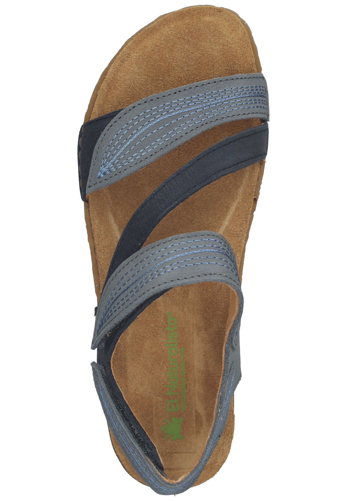 El Naturalista Sandalen Leder Blau