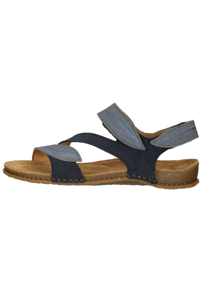 El Naturalista Sandalen Leder Blau