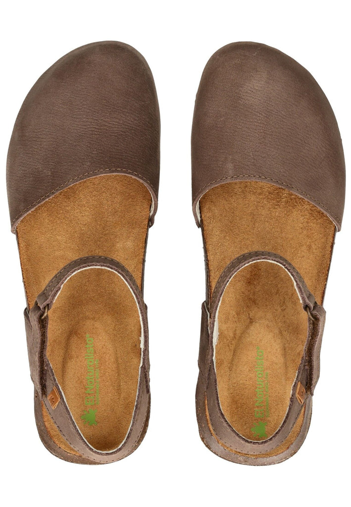 El Naturalista Sandalen Leder Braun