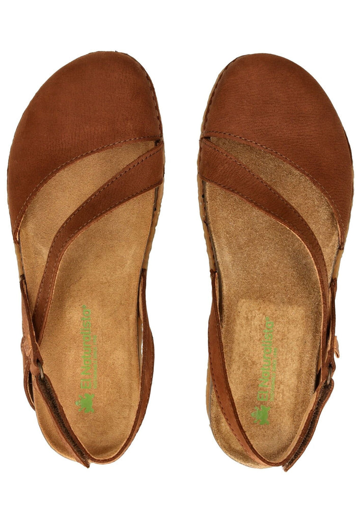 El Naturalista Sandalen Leder Braun