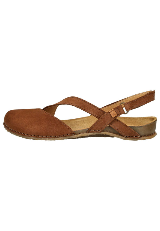 El Naturalista Sandalen Leder Braun