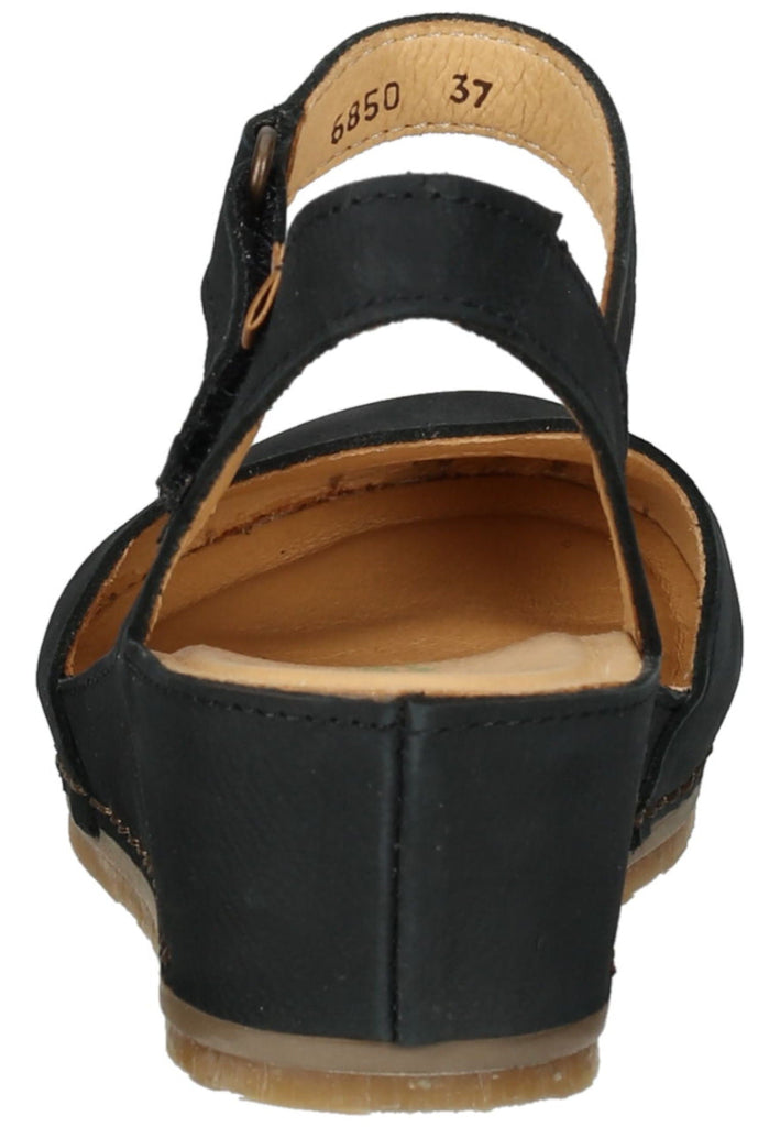 El Naturalista Sandalen Leder Schwarz