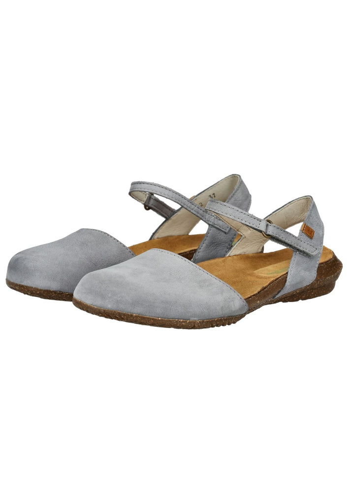 El Naturalista Sandalen Nubukleder Denim