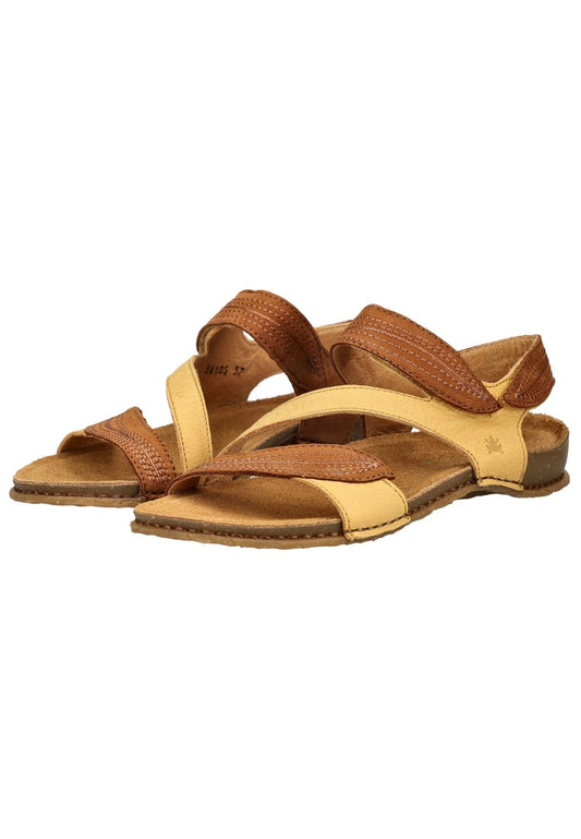 El Naturalista Sandalen Nubukleder Honey
