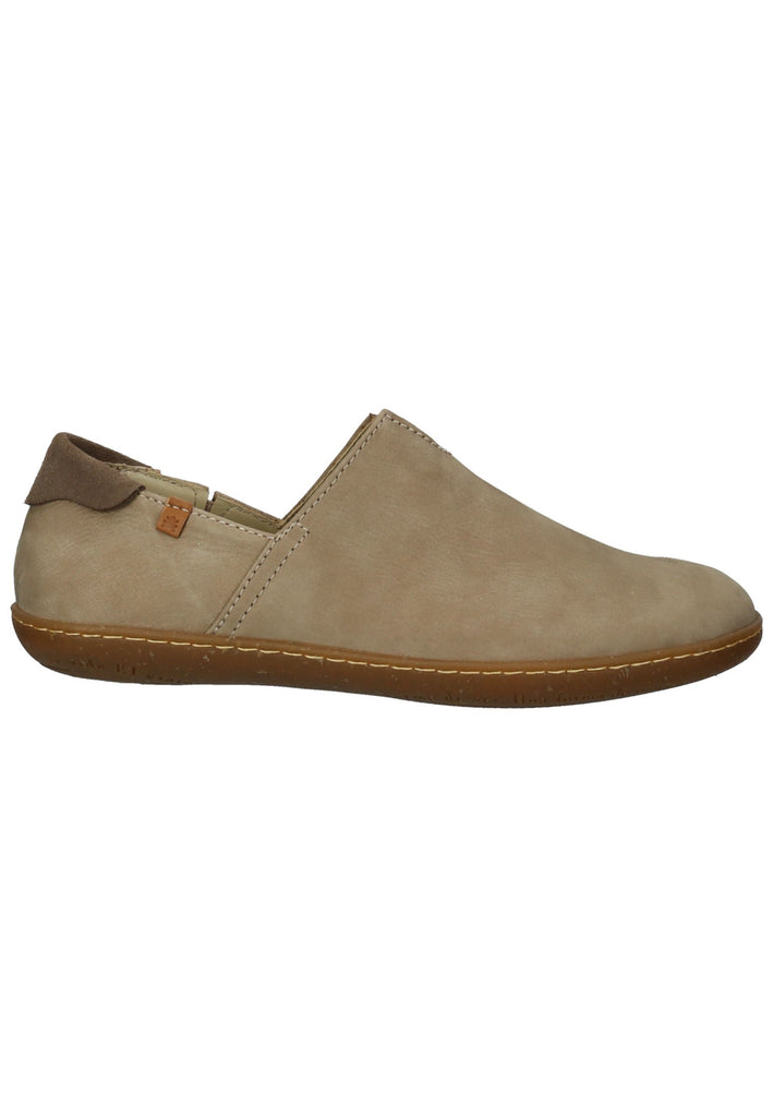 El Naturalista Slipper Leder Beige