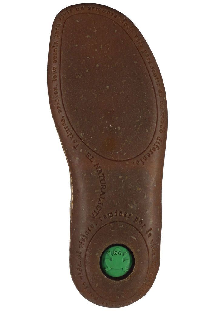 El Naturalista Slipper Leder Beige