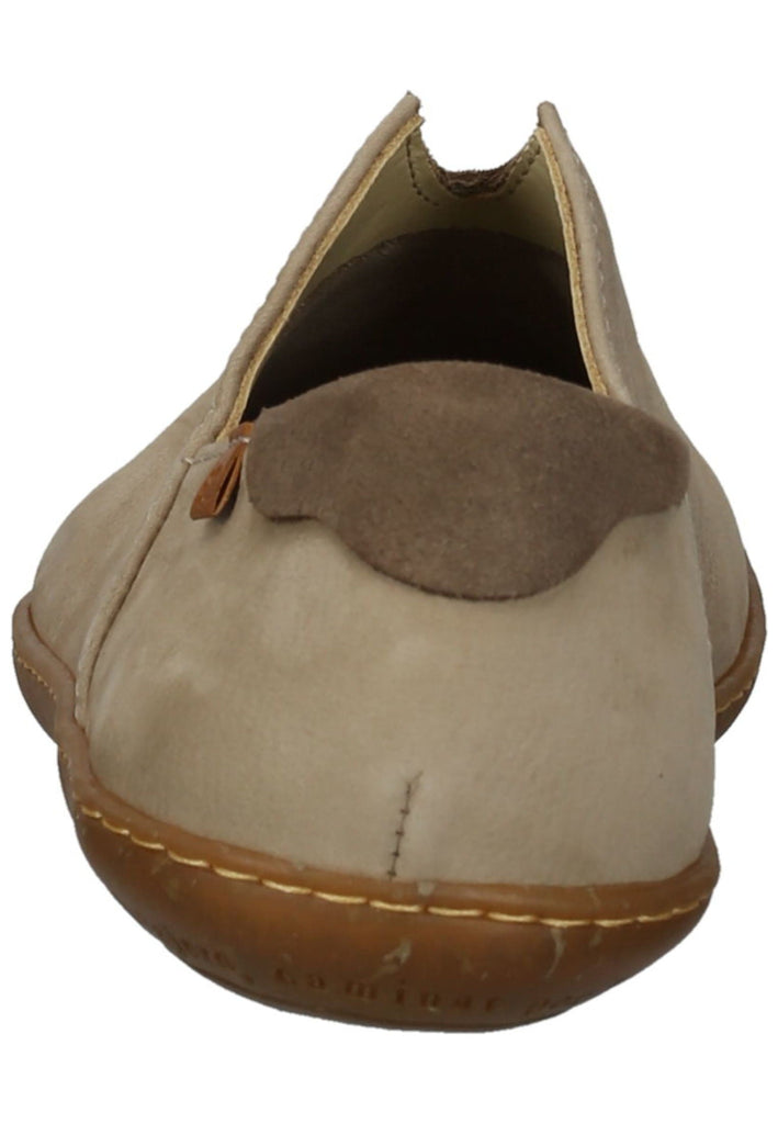 El Naturalista Slipper Leder Beige