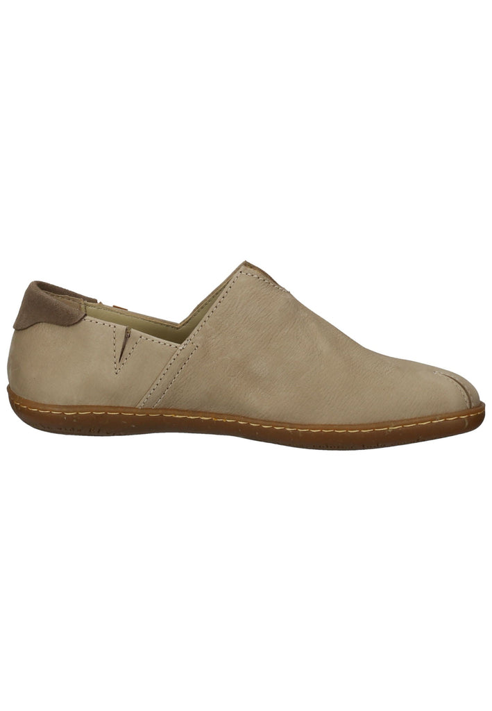 El Naturalista Slipper Leder Beige