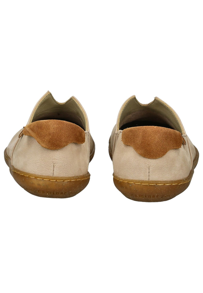 El Naturalista Slipper Nubukleder Cream