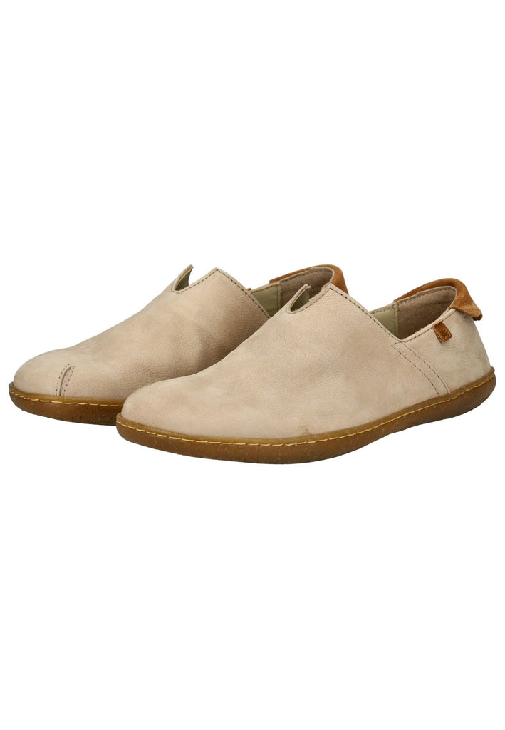 El Naturalista Slipper Nubukleder Cream